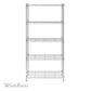 14" x 30" x 60" 5-Tier Wire Shelving