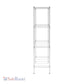 18" x 36" x 72" 4-Tier Wire Shelving