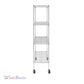 18" x 48" x 72" 4-Tier Wire Shelving