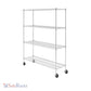 18" x 60" x 72" 4-Tier Wire Shelving