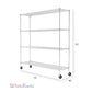 18" x 72" x 72" 4-Tier Wire Shelving