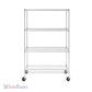 24" x 48" x 72" 4-Tier Wire Shelving