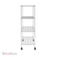 24" x 48" x 72" 4-Tier Wire Shelving