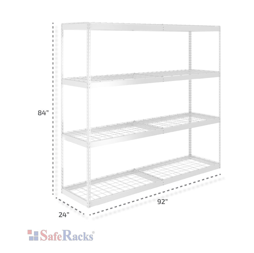 24" x 92" x 84" Garage Shelving Rack