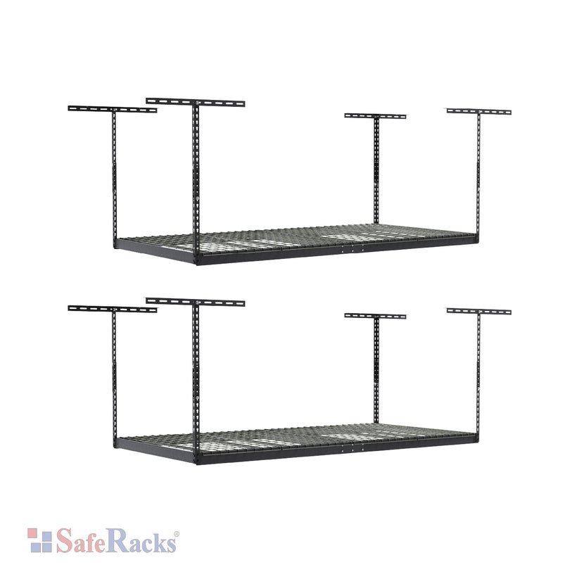 4' x 8' Overhead Garage Storage Rack (Two Rack Pack)