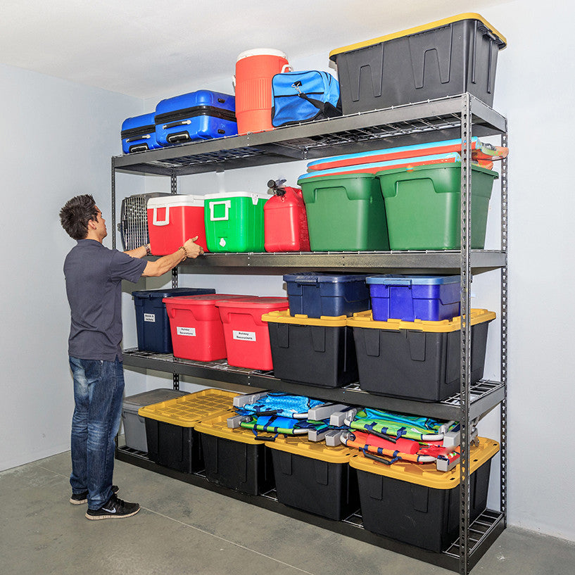 24" x 92" x 84" Garage Shelving Rack