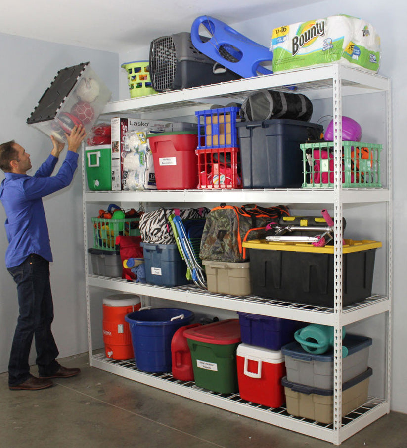 24" x 92" x 84" Garage Shelving Rack