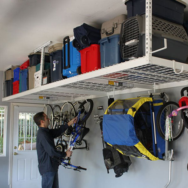 4' x 8' Overhead Garage Storage Rack (Two Rack Pack)